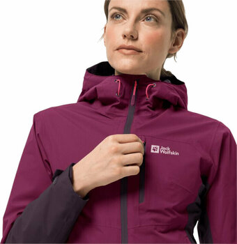 Udendørs jakke Jack Wolfskin Eagle Peak 2L W Wild Berry L Udendørs jakke - 5