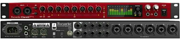 Thunderbolt audio-interface - geluidskaart Focusrite Clarett 8Pre - 2