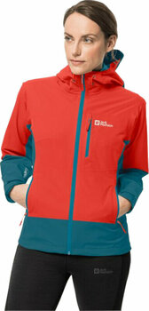 Outdoorová bunda Jack Wolfskin Eagle Peak 2L W Grenadine M Outdoorová bunda - 2