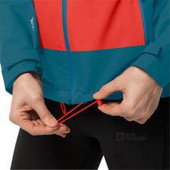 Outdoor Jacket Jack Wolfskin Eagle Peak 2L W Grenadine - 5