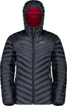Udendørs jakke Jack Wolfskin Passamani Down Hoody W Grafit XL Udendørs jakke - 2