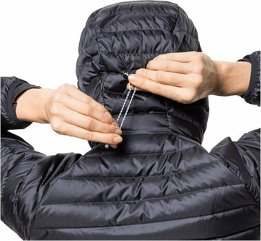 Udendørs jakke Jack Wolfskin Passamani Down Hoody W Grafit XL Udendørs jakke - 7