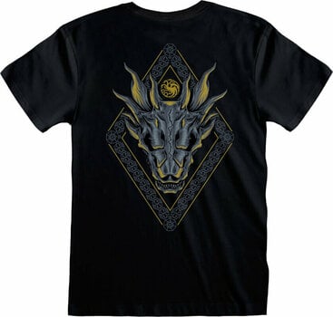 Shirt House Of The Dragon Shirt Emblem Unisex Black S - 2