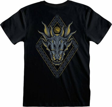 T-Shirt House Of The Dragon T-Shirt Emblem Black L - 2