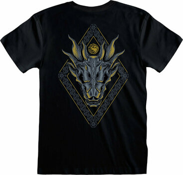 T-shirt House Of The Dragon T-shirt Emblem JH Black XL - 2
