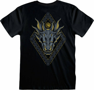 T-Shirt House Of The Dragon Emblem Black 2XL T-Shirt - 2