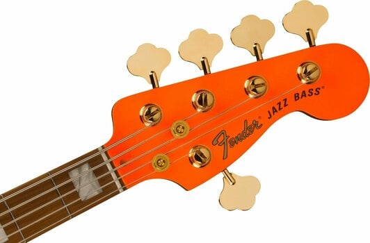5-snarige basgitaar Fender MonoNeon Jazz Bass V Neon Yellow - 5