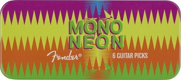 Médiators Fender MonoNeon Pick Tin Médiators - 4
