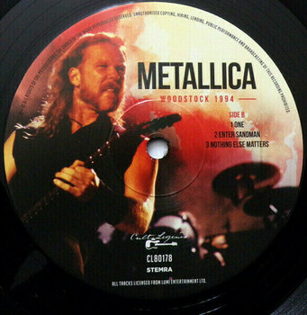 Vinylskiva Metallica - Best Of Woodstock 1994 (LP) - 3