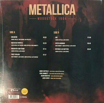 Vinylskiva Metallica - Best Of Woodstock 1994 (LP) - 4
