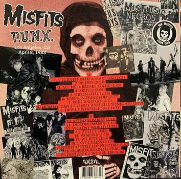 Płyta winylowa Misfits - P.U.N.X.: Live In Los Angeles. California. April 8 (LP) - 2