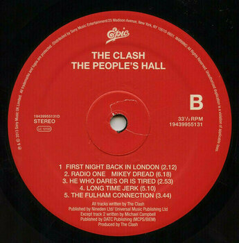 LP The Clash - Combat Rock + The People's Hall (3 LP) - 3