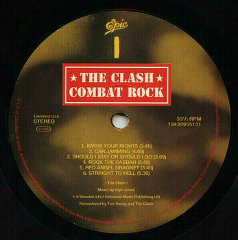 Vinyl Record The Clash - Combat Rock + The People's Hall (3 LP) - 6