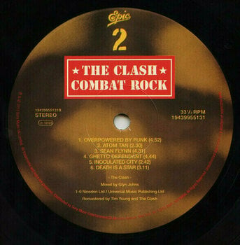 Disc de vinil The Clash - Combat Rock + The People's Hall (3 LP) - 7
