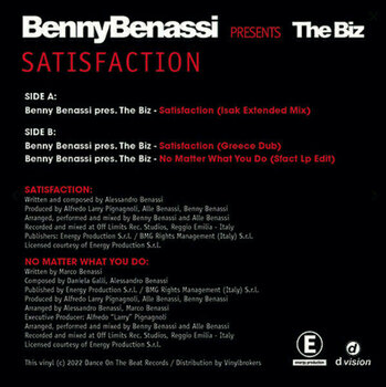 Płyta winylowa Benny Benassi Presents The Biz - Satisfaction (LP) - 2