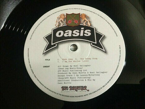 Vinyl Record Oasis - The Masterplan (LP) - 3