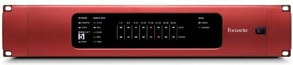 Ethernet audio prevodník - zvuková karta Focusrite RedNet 5 - 3