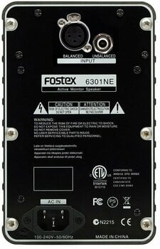 2-pásmový aktívny štúdiový monitor Fostex 6301NE - 2