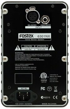 2-pásmový aktívny štúdiový monitor Fostex 6301NX - 2