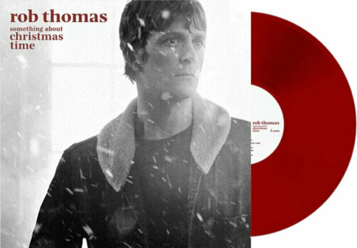 LP Rob Thomas - Something About Christmas Time (Red/Black Vinyl) (LP) - 2
