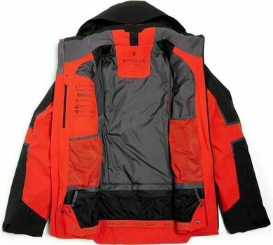 Lyžiarska bunda Spyder Titan Mens Jacket Volcano/Black L Lyžiarska bunda - 5