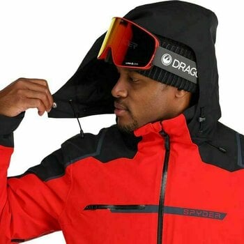 Lyžiarska bunda Spyder Titan Mens Jacket Volcano/Black L Lyžiarska bunda - 6