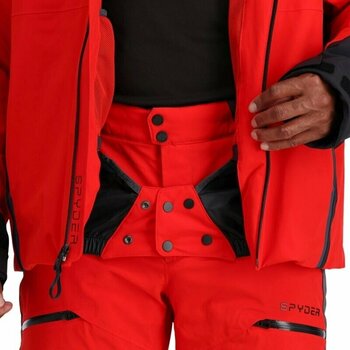 Lyžiarska bunda Spyder Titan Mens Jacket Volcano/Black L Lyžiarska bunda - 8