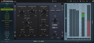 Procesador de efectos de complemento de software MELDA MTurboComp (Producto digital) - 7