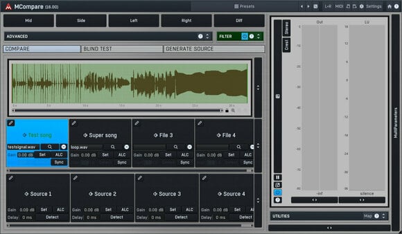 Tonstudio-Software Plug-In Effekt MELDA MCompare (Digitales Produkt) - 2
