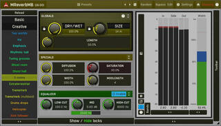 Virtuális effekt MELDA MReverbMB (Digitális termék) - 4