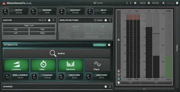 Tonstudio-Software Plug-In Effekt MELDA MAutoStereoFix (Digitales Produkt) - 11
