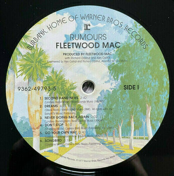 Schallplatte Fleetwood Mac - Rumours (LP) - 2