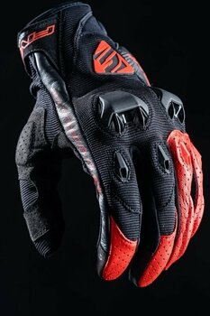 Motorcycle Gloves Five Stunt Evo Black/Red S Motorcycle Gloves - 5