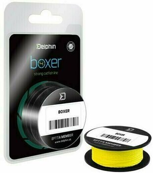 Πετονιές και Νήματα Ψαρέματος Delphin Boxer 4 Fluo Yellow 0,60 mm 52,60 kg 250 m - 2