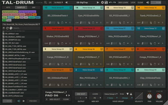 Effect Plug-In TAL SOFTWARE Drum (Digital product) - 2