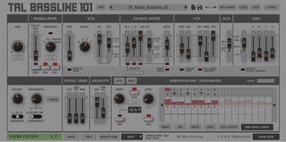 Tonstudio-Software VST-Instrument TAL SOFTWARE BassLine-101 (Digitales Produkt) - 1