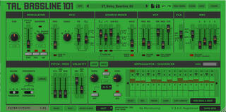Tonstudio-Software VST-Instrument TAL SOFTWARE BassLine-101 (Digitales Produkt) - 2