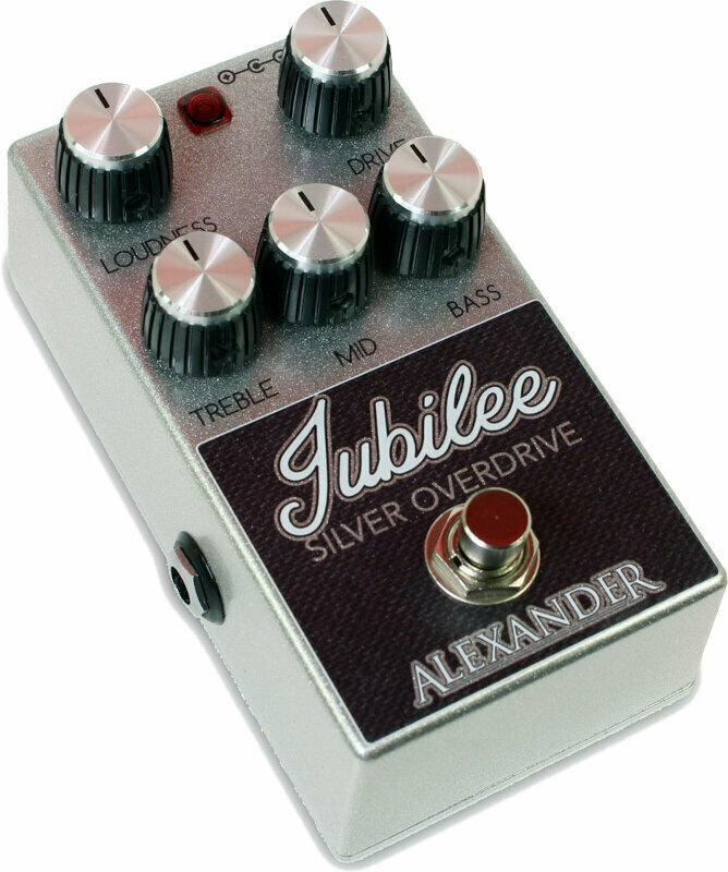 Alexander Pedals Jubilee Silver Overdrive Guitar Effect