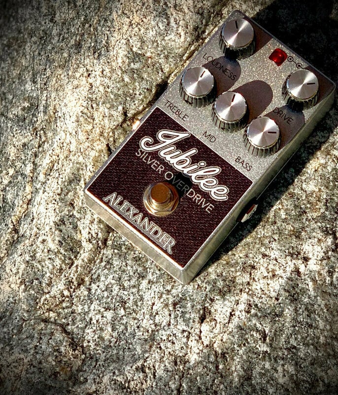 Alexander Pedals Jubilee Silver Overdrive Guitar Effect