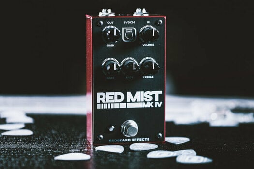 Efeito para guitarra Redbeard Effects Red Mist MKIV - 3