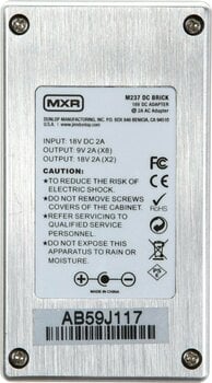 Power Supply Adapter Dunlop MXR M237 DC Brick Power Supply - 4