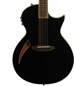 Special Acoustic-electric Guitar ESP LTD TL-6 Black - 2