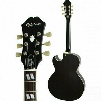 Halbresonanz-Gitarre Epiphone ES 175 Premium Ebony - 3