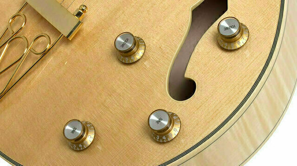 Puoliakustinen kitara Epiphone Joe Pass Emperor II Pro Natural - 3