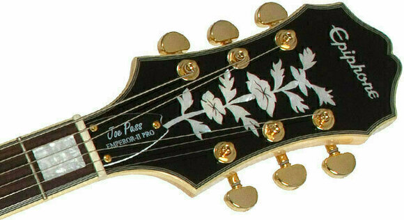 Puoliakustinen kitara Epiphone Joe Pass Emperor II Pro Natural - 5