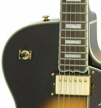 Semi-akoestische gitaar Epiphone Joe Pass Emperor II Pro Vintage Sunburst - 4