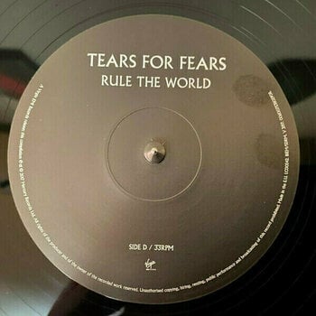 Vinyl Record Tears For Fears - Rule The World: The Greatest Hits (2 LP) - 5