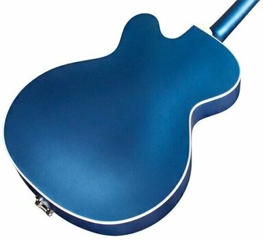 Semi-akoestische gitaar Guild X-175 Manhattan Special Malibu Blue - 4
