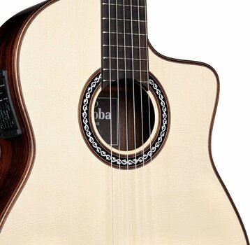 Classical Guitar with Preamp Cordoba GK Pro Negra 4/4 Natural - 5