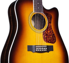 12-saitige Elektro-Akustikgitarre Guild D-2612CE Deluxe Antique Burst 12-saitige Elektro-Akustikgitarre - 5